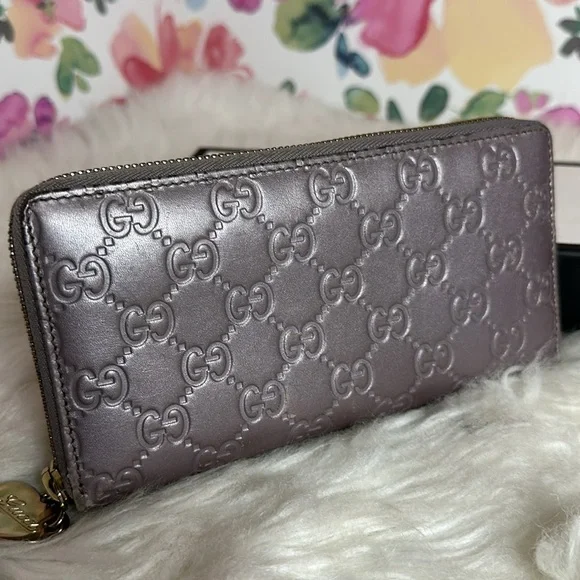 💯Authentic Gucci Zipped Around Long Wallet🍀 - Picture 11 of 16